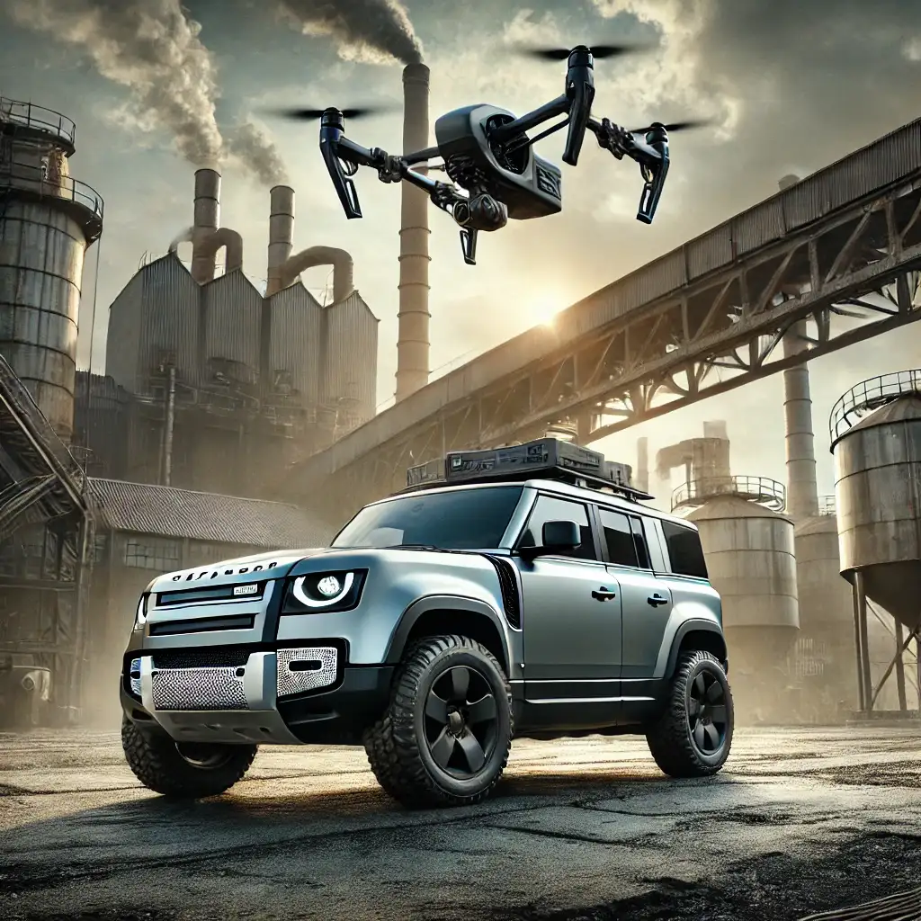 Enterprise drone survey using LiDAR and AI-powered analytics platform