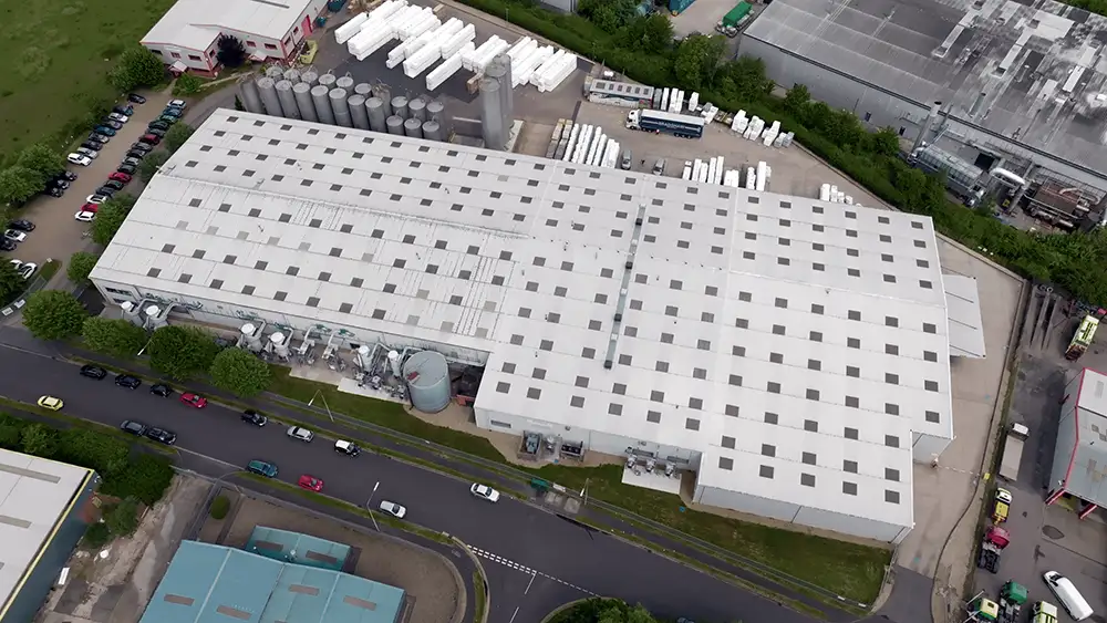 Resolution Digital drone pilot operating commercial survey drone on site